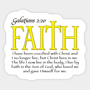 FAITH Sticker